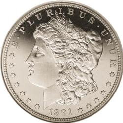 1891 S$1 PR66 Cameo NGC. This is a sensational example