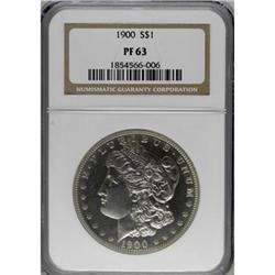 1900 $1 PR63 NGC