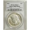 Image 1 : 1921 $1 MS65 PCGS