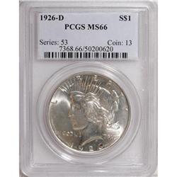 1926-D $1 MS66 PCGS