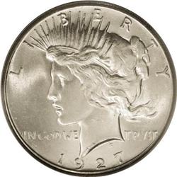 1927 $1 MS65 PCGS