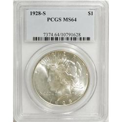 1928-S $1 MS64 PCGS