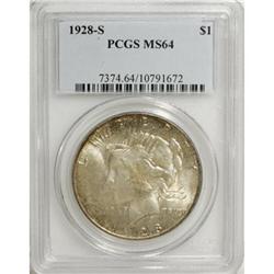 1928-S $1 MS64 PCGS