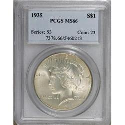 1935 $1 MS66 PCGS