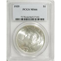 1935 $1 MS66 PCGS
