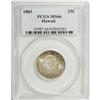 Image 3 : 1883 25C Hawaii Quarter MS66 PCGS