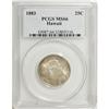 Image 3 : 1883 25C Hawaii Quarter MS66 PCGS