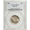 Image 3 : 1883 25C Hawaii Quarter MS66 PCGS