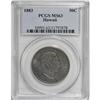 Image 1 : 1883 50C Hawaii Half Dollar MS63 PCGS