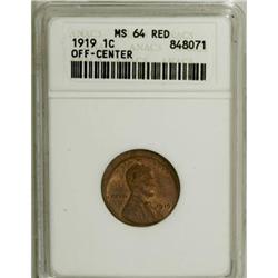 1919 1C--Broadstrike--MS64 Red ANACS