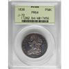 Image 3 : 1838 P50C Half Dollar, Judd-72, Pollock-75, R.5,