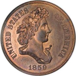 1859 P50C Half Dollar, Judd-242, Pollock-298,