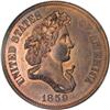 Image 1 : 1859 P50C Half Dollar, Judd-242, Pollock-298,