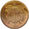 Image 1 : 1863 2C Two Cents, Judd-312A, Pollock-377, R.4,