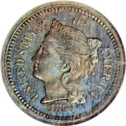 1868 1C One Cent, Judd-606, Pollock-671, Low