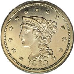 1868 10C Ten Cents, Judd-647, Pollock-720, Low