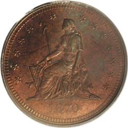 1870 25C Quarter Dollar, Judd-885,