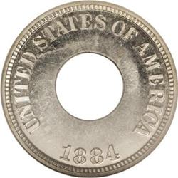 1884 1C One Cent, Judd-1721, Pollock-1929, R.5,