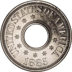 1885 5C Five Cents, Judd-1742, Pollock-1954,