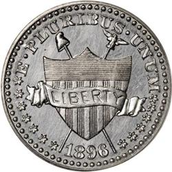 1896 5C Five Cents, Judd-1772, Pollock-1989,