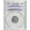 Image 3 : 1942 1C White Metal, One Cent, Judd-2081, High