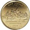 Image 1 : 1999-P 25C New Jersey MS66 PCGS