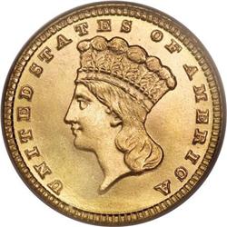 1881 G$1 MS68 PCGS