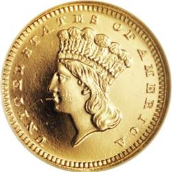 1886 G$1 PR62 Deep Cameo NGC