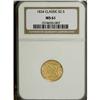 Image 3 : 1834 $2 1/2 Classic MS61 NGC