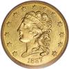 Image 1 : 1837 $2 1/2 MS62 PCGS