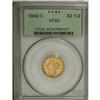Image 3 : 1842-C $2 1/2 VF30 PCGS