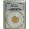 Image 3 : 1859 $2 1/2 Old Reverse, Type One MS61 PCGS