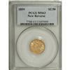 Image 3 : 1859 $2 1/2 New Reverse, Type Two MS63 PCGS