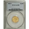 Image 3 : 1862/1 $2 1/2 AU58 PCGS
