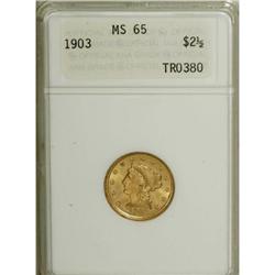 1903 $2 1/2 MS65 ANACS