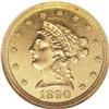 Image 1 : 1890 $2 1/2 PR60 NGC