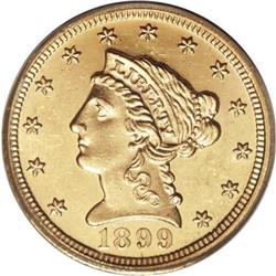 1899 $2 1/2 PR58 PCGS