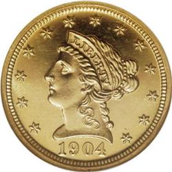 1904 $2 1/2 PR63 Cameo NGC