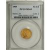 Image 1 : 1909 $2 1/2 MS63 PCGS