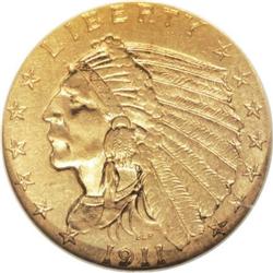 1911-D $2 1/2 MS61 NGC