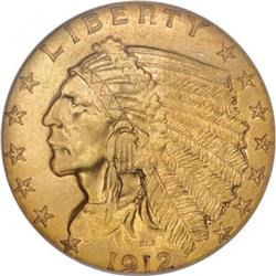1912 $2 1/2 MS65 NGC