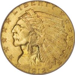 1912 $2 1/2 MS65 ICG