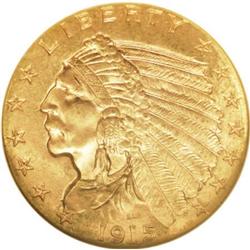 1915 $2 1/2 MS65 NGC