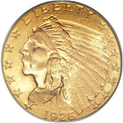 1926 $2 1/2 MS65 PCGS