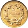 Image 2 : 1862 $3 AU58 NGC