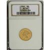 Image 3 : 1868 $3 AU58 NGC
