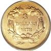 Image 2 : 1878 $3 MS62 PCGS