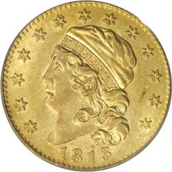 1813 $5 AU55 PCGS