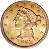 Image 1 : 1852 $5 MS62 PCGS