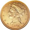 Image 1 : 1872-CC $5 XF40 NGC